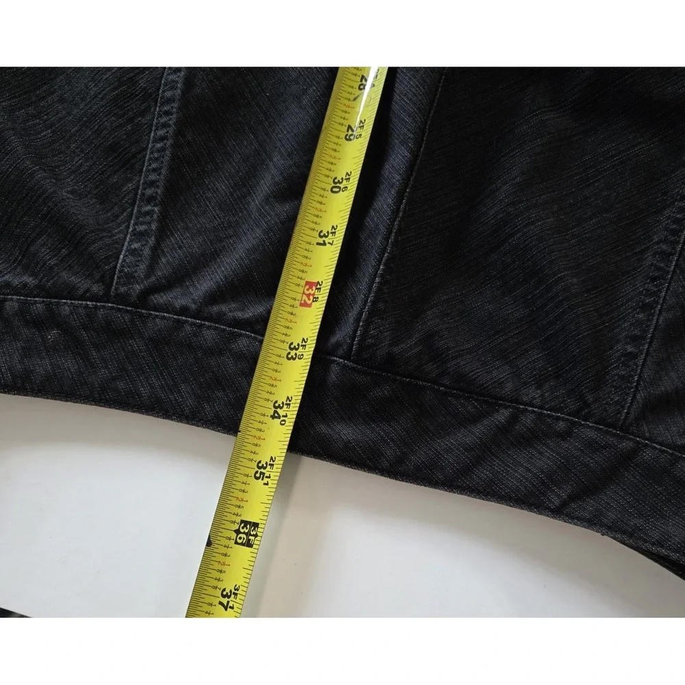 Black Denim long‎ Skirt women's 6